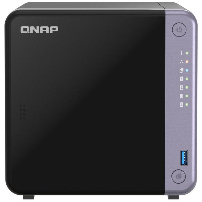 QNAP TS-432X-4G NAS de 4 bahías con 4 GB RAM y 10GbE SFP+ QNAP TS-432X-4G NAS de 4 bahías con 4 GB RAM y 10GbE SFP+